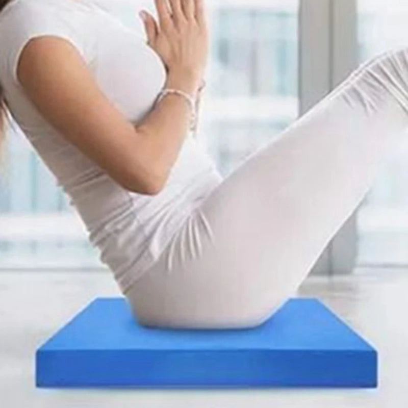 Foam Balance Yoga Mat Waist Training TPE Balance Mat Ankle Knee Rehabilitation Therapy Balance Training Mat