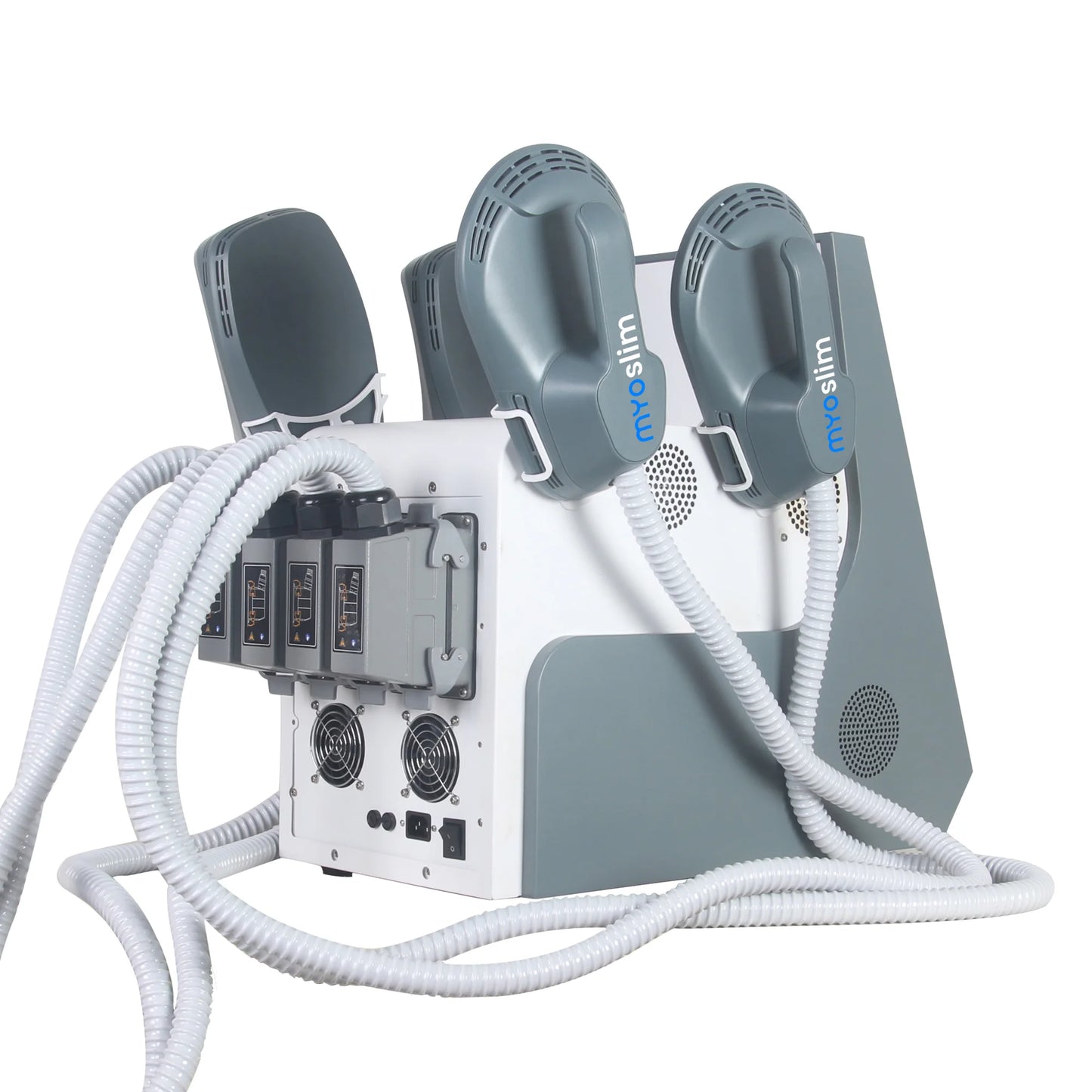 Myoslim Neo Portable Body Slimming EMS Machine Electromagnetic Muscle Stimulate Fat Removal Build Muscle.