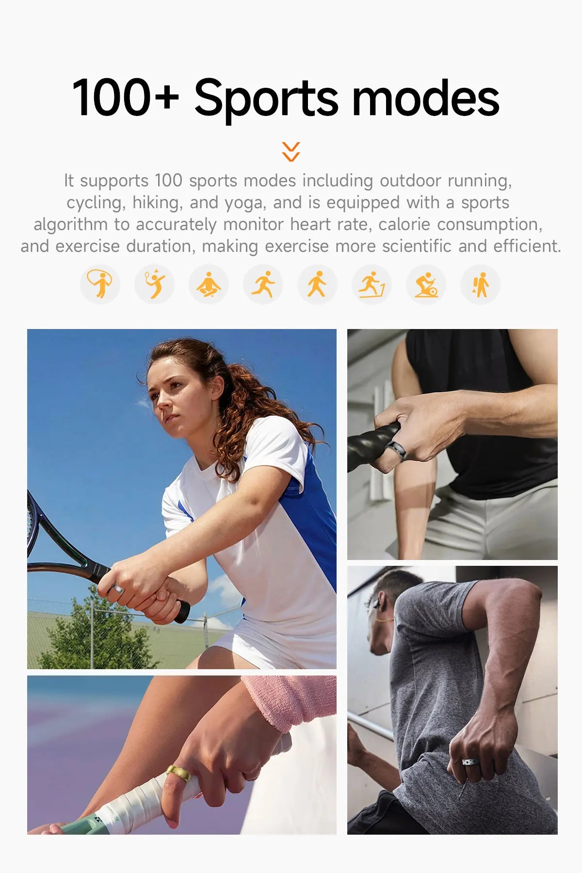 （Local USA）Football Smartring  Incoming Call Vibration Alerts Smart Ring Gesture Control Messages Alarms Vibration Health Monitoring Smartring Women Men