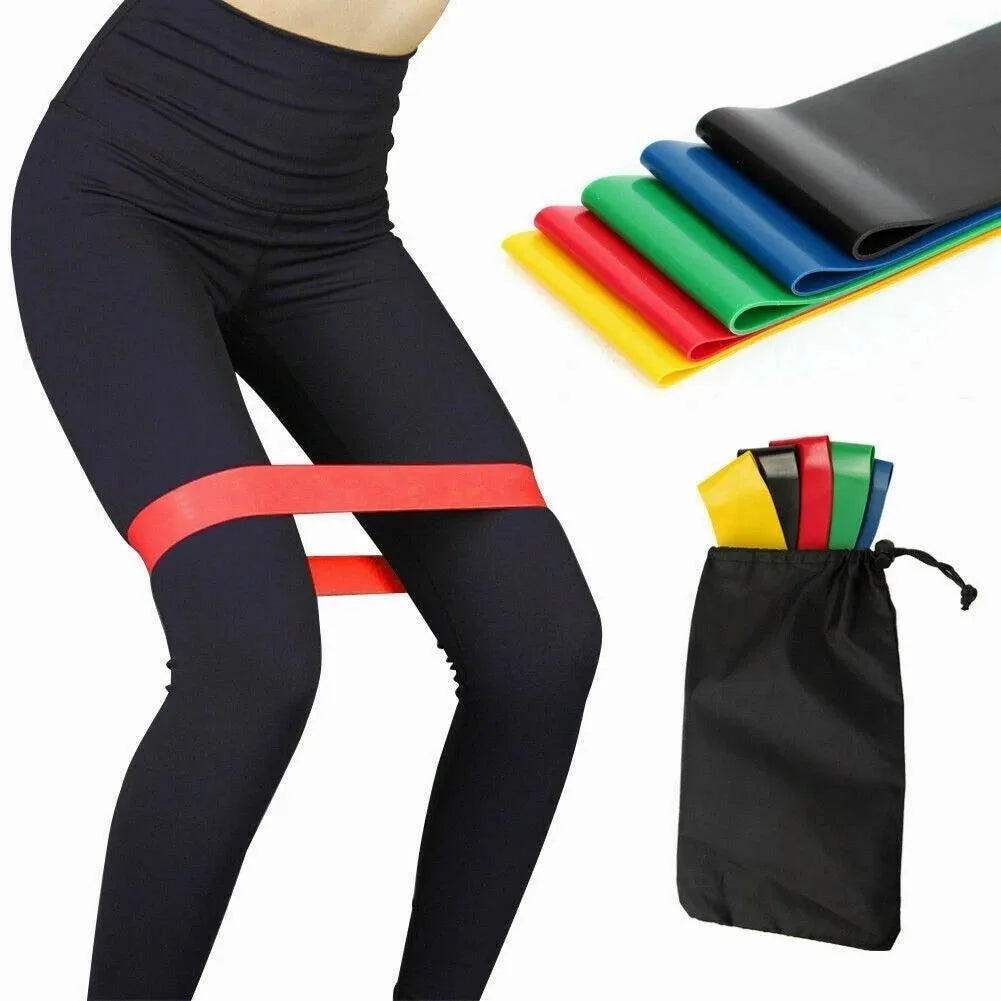 Resistance Bands Set Loop Exercise Yoga Elastic Fitness Band for Gym Workout Strength Training