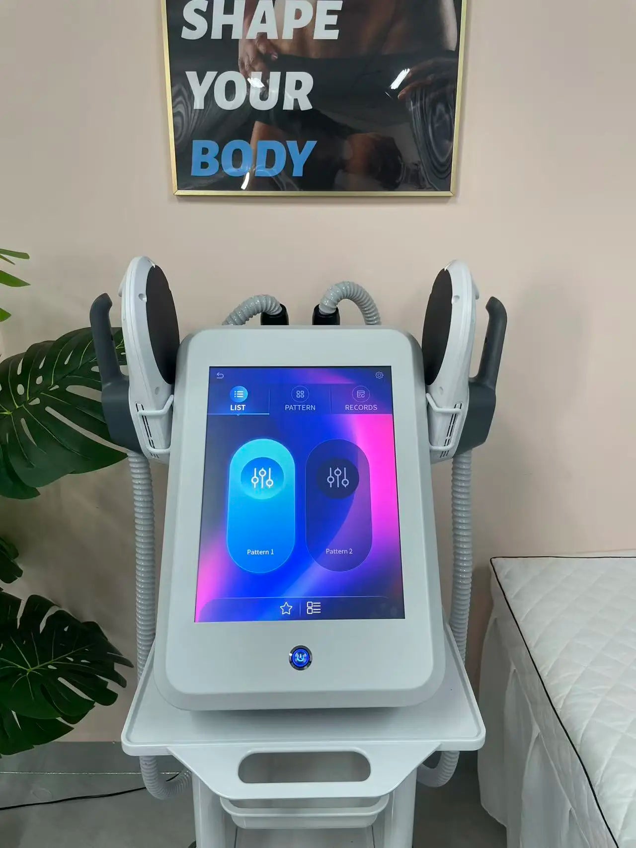 Newest Myoslim Neo RF Sculpting Butt Lift EMS Machine 6500W Muscle Stimulator Body Shaping Massage Equipment
