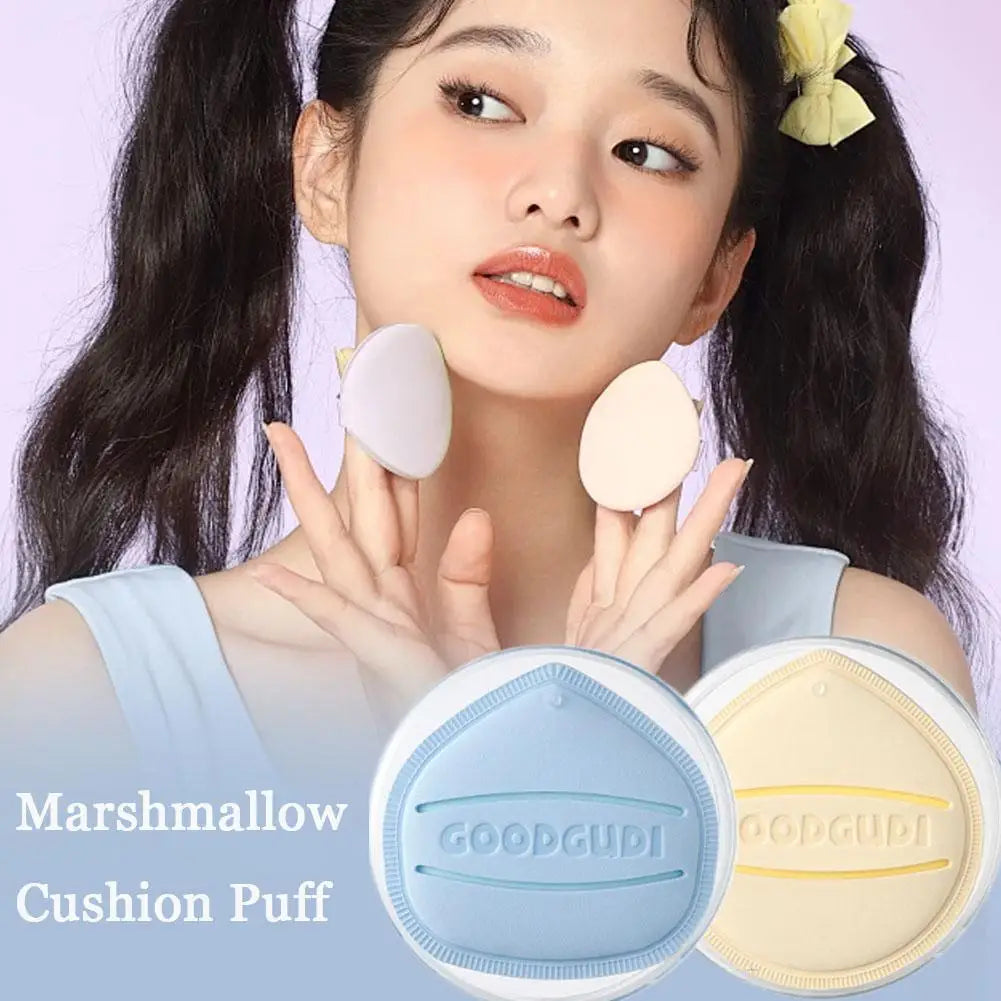 Soft Marshmallow Air Cushion Sponge Powder Puff Dry Wet Dual Use For Liquid Foundation Base Daily Cosmetic Makeup Tool