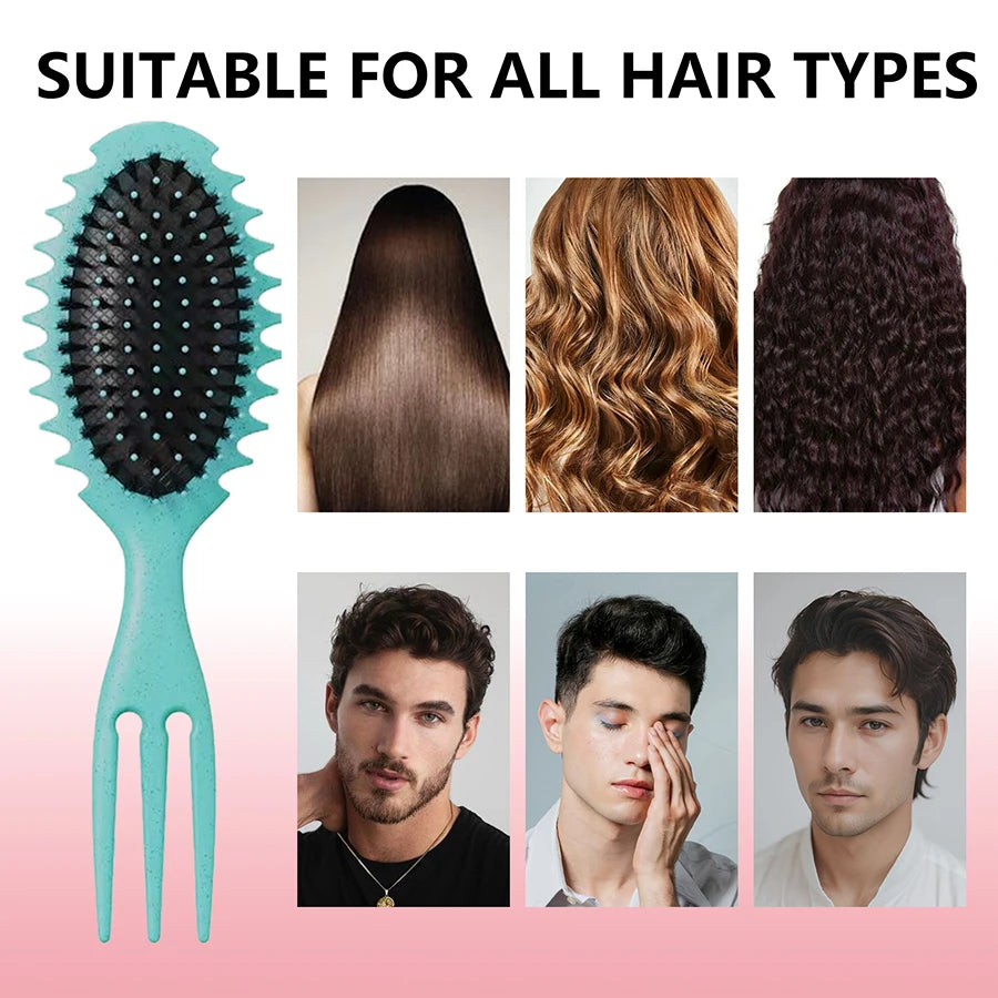 Keratin Protein Hair Serum Anti Frizz Control Repair Hair Rose Water Spray for Hair Moisturize Curly Brush Curl Defining Brush