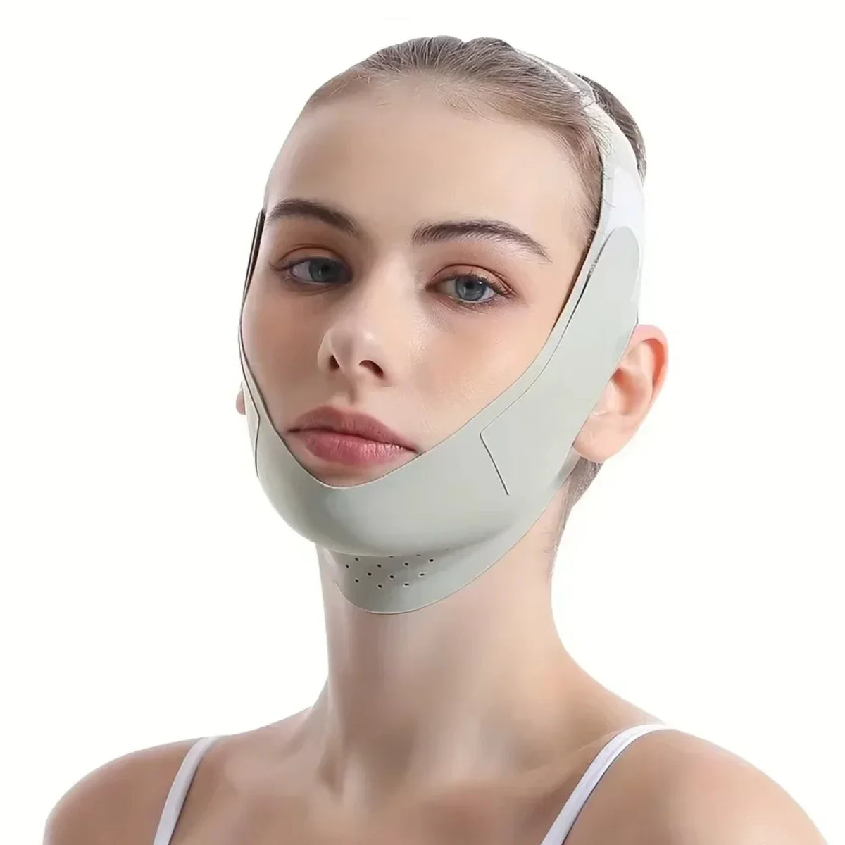 Elastic V Line Face Shaper Bandage Women Facial Contour Wrap Jawline Double Chin Support Daily Skin Care Tool