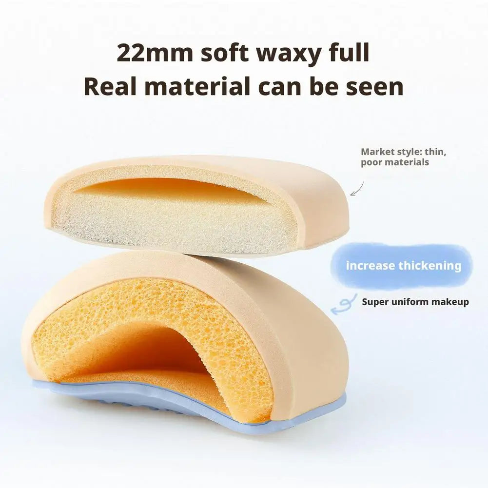Marshmallow Air Cushion Powder Puff Dry Wet Dual Use Sponge For Foundation Liquid Base Beauty Makeup Tool