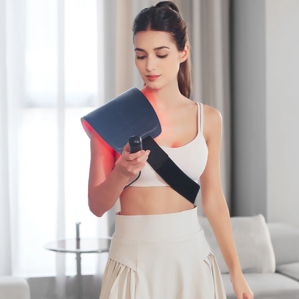 Hello Face Near Infrared Red Light Therapy Belt Waterproof and Sweatproof LED light Pad For Pain Relief