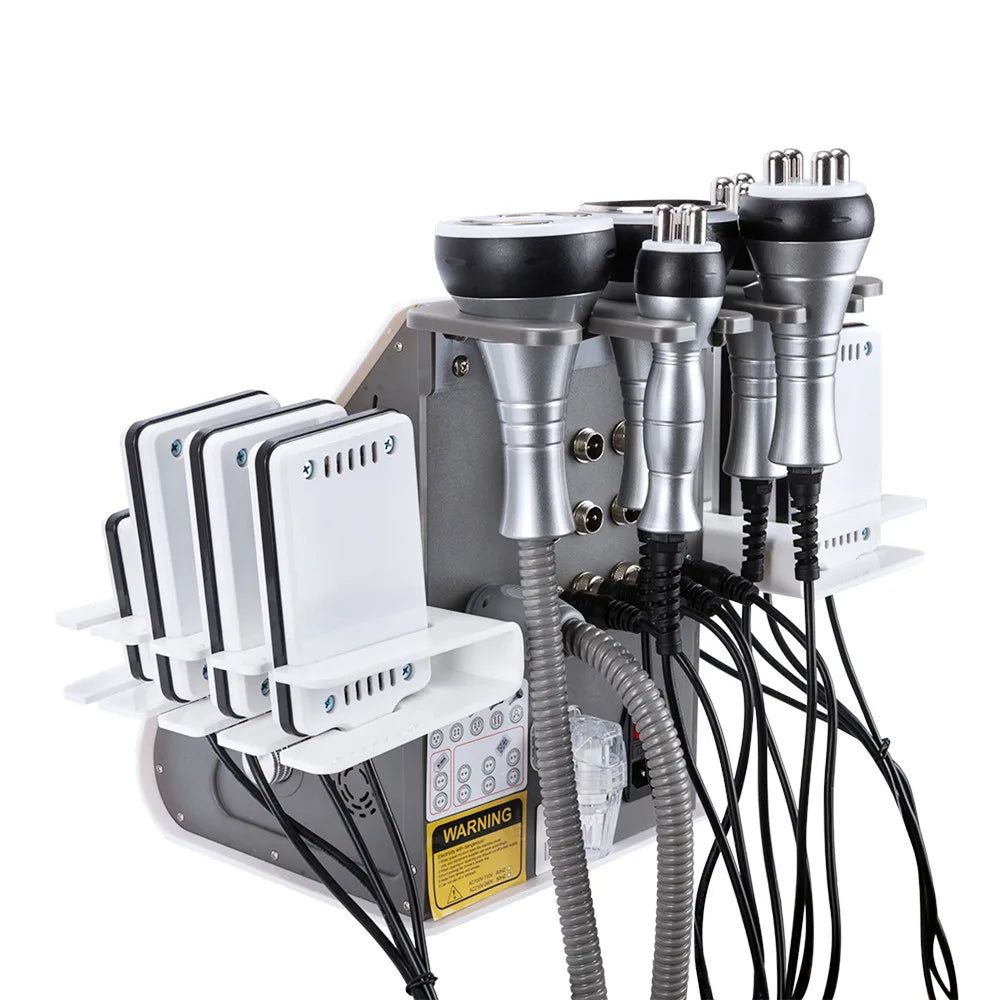 6 In 1 40K Ultrasonic Cavitation Machine Weight Loss Skin Lift Tightening Vacuum Lipo KIM8 Body Slimming Machine Body Shaping