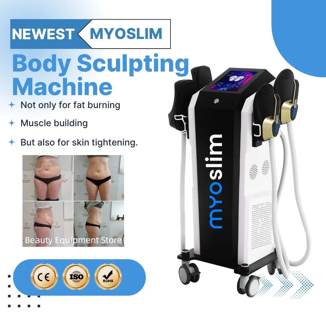 EMS New 15 Tesla 6500W Hi--Emt MYOslim Portable Muscle Slimming And Weight Loss Engraving Body Sculpting Machine Salon