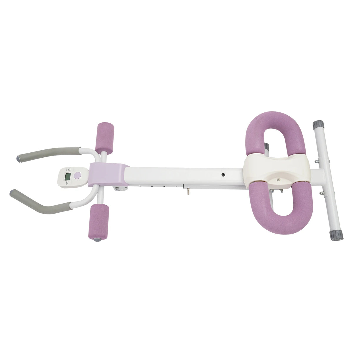 Foldable Abdominal Trainer Machine, Ab Workout Equipment with 2 Levels Incline & 5 Height Adjustable for Home Gym