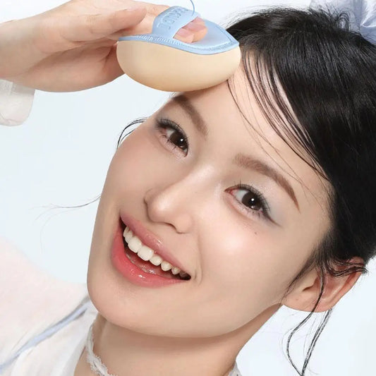 Soft Marshmallow Air Cushion Sponge Powder Puff Dry Wet Dual Use For Liquid Foundation Base Daily Cosmetic Makeup Tool