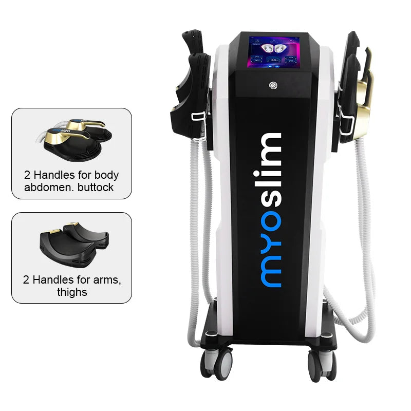 EMS New 15 Tesla 6500W Hi--Emt MYOslim Portable Muscle Slimming And Weight Loss Engraving Body Sculpting Machine Salon