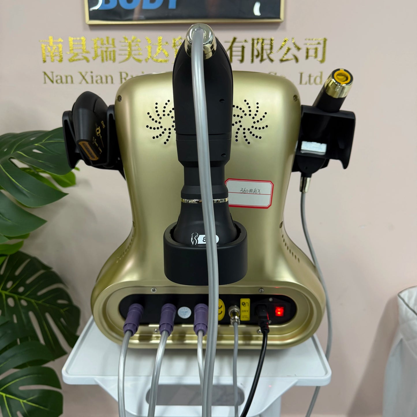 Portable 25D 360 Max Rf Lift Facial Lift Body Lift Skin Firming Anti-aging Skin Rejuvenation Firming Machine Salon.