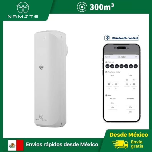 Fragrance Diffuser Coverage 300m³ Plug In Wall Waterless Essential Oil Diffuser Home Fragrance Smart Bluetooth Scent Air Machine