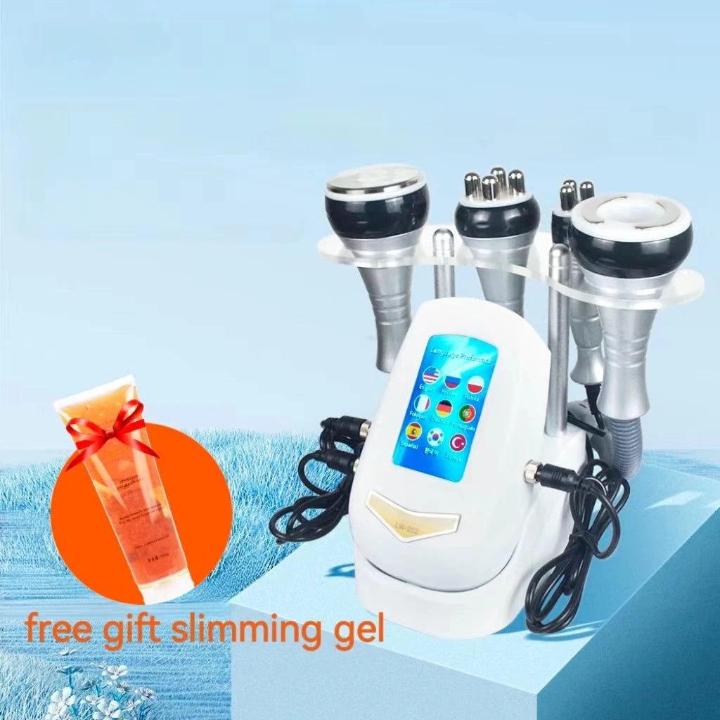 Nourishbel 4In1 40k Cavitation Ultrasonic Slimming Machine Body Care Vacuum Suction Anti-Wrinkle Rejuvenation Skin Lift Tighten