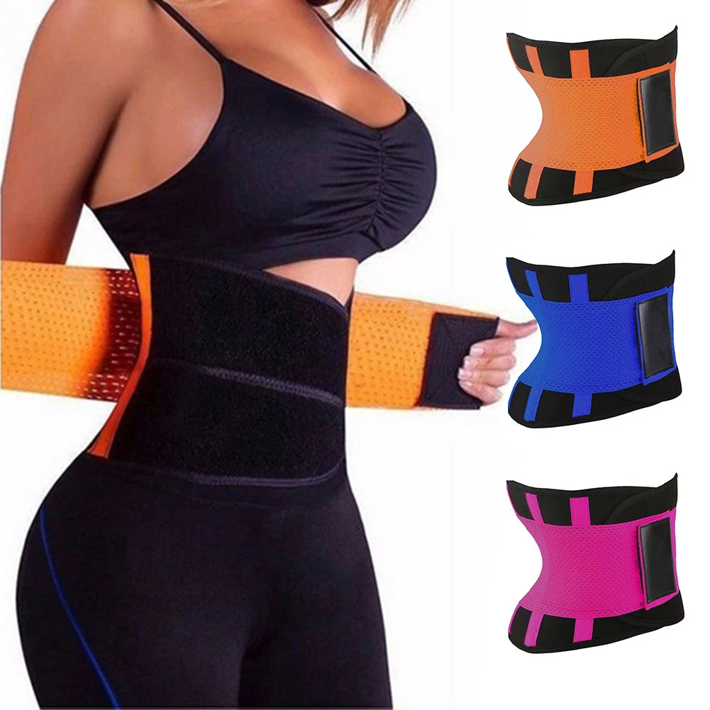 Magic Sticker Body Shaper Elastic Adjustable Waist Trainer Postpartum Belly Belt