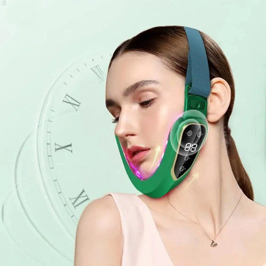 Rechargeable USB Chin Massager for Women, Portable Skin Care Face Beauty Device with 400mAh Lithium Battery, Suitable for All Sk