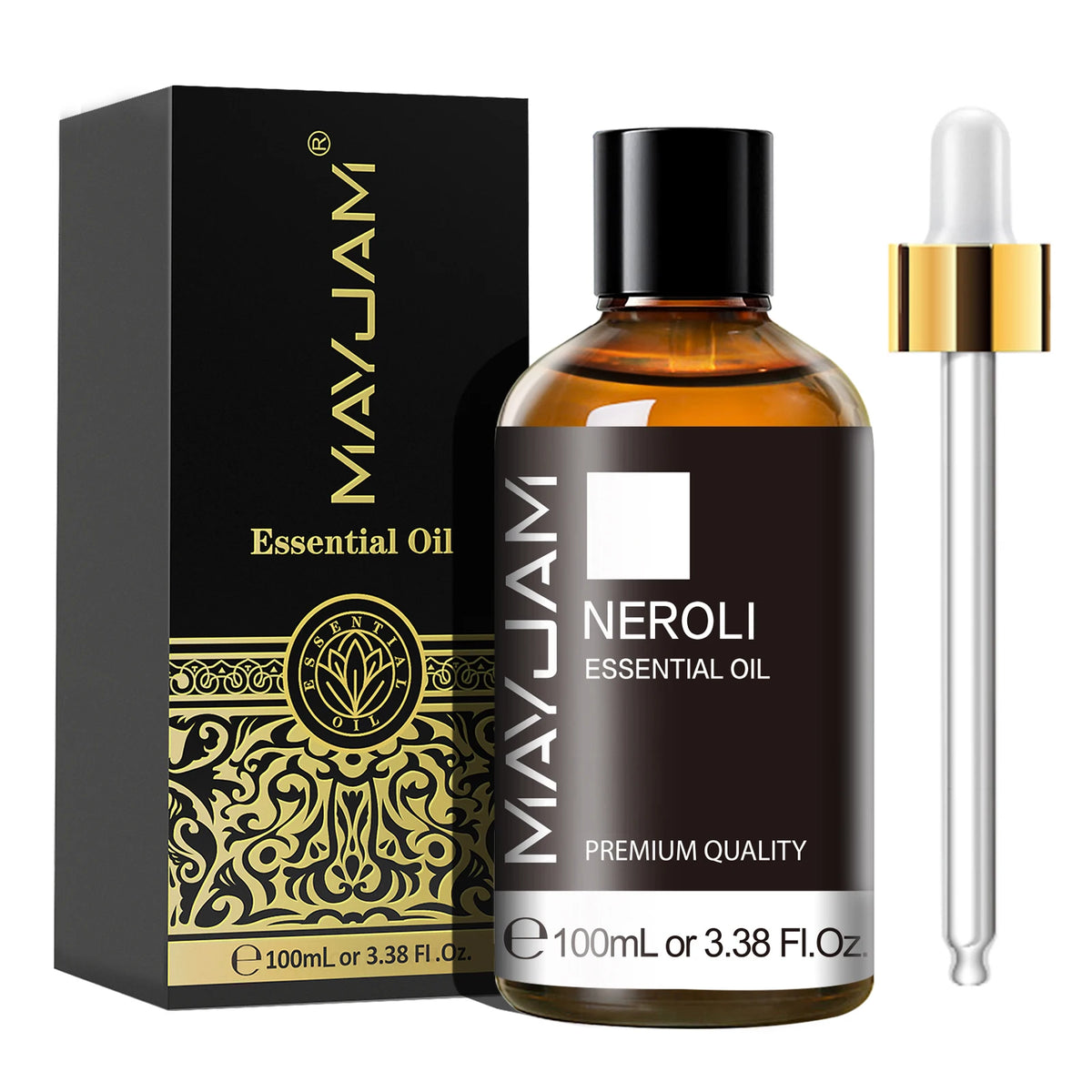MAYJAM Vanilla Sweet Orange Eucalyptus Lavender Sandalwood Peppermint Bergamot Patchouli Scents 100ML Natural Essential Oils