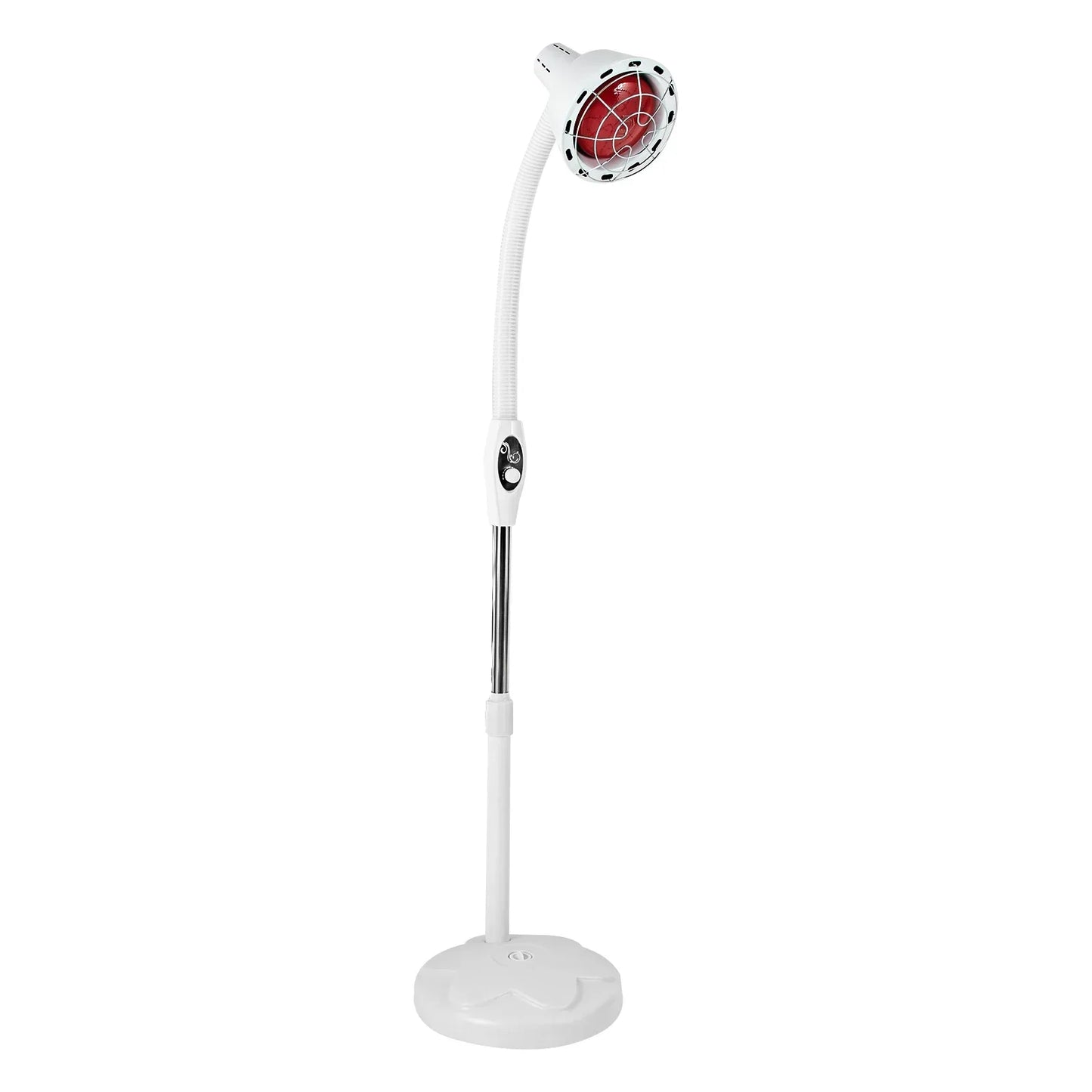 Infrared Light Lamp, Single Head Heat Light, 110V 275W Adjustable Temperature Hair Heat Lamps Machine, Salon Heat Lamp Equipment