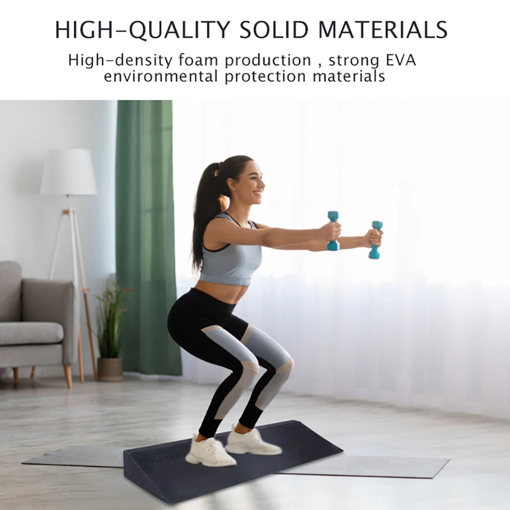 1/2Pcs Yoga Wedge Blocks EVA Foam Yoga Wedge Stretch Slant Boards Exercise Yoga Block Pilates Wedge Squats Fitness Accessories