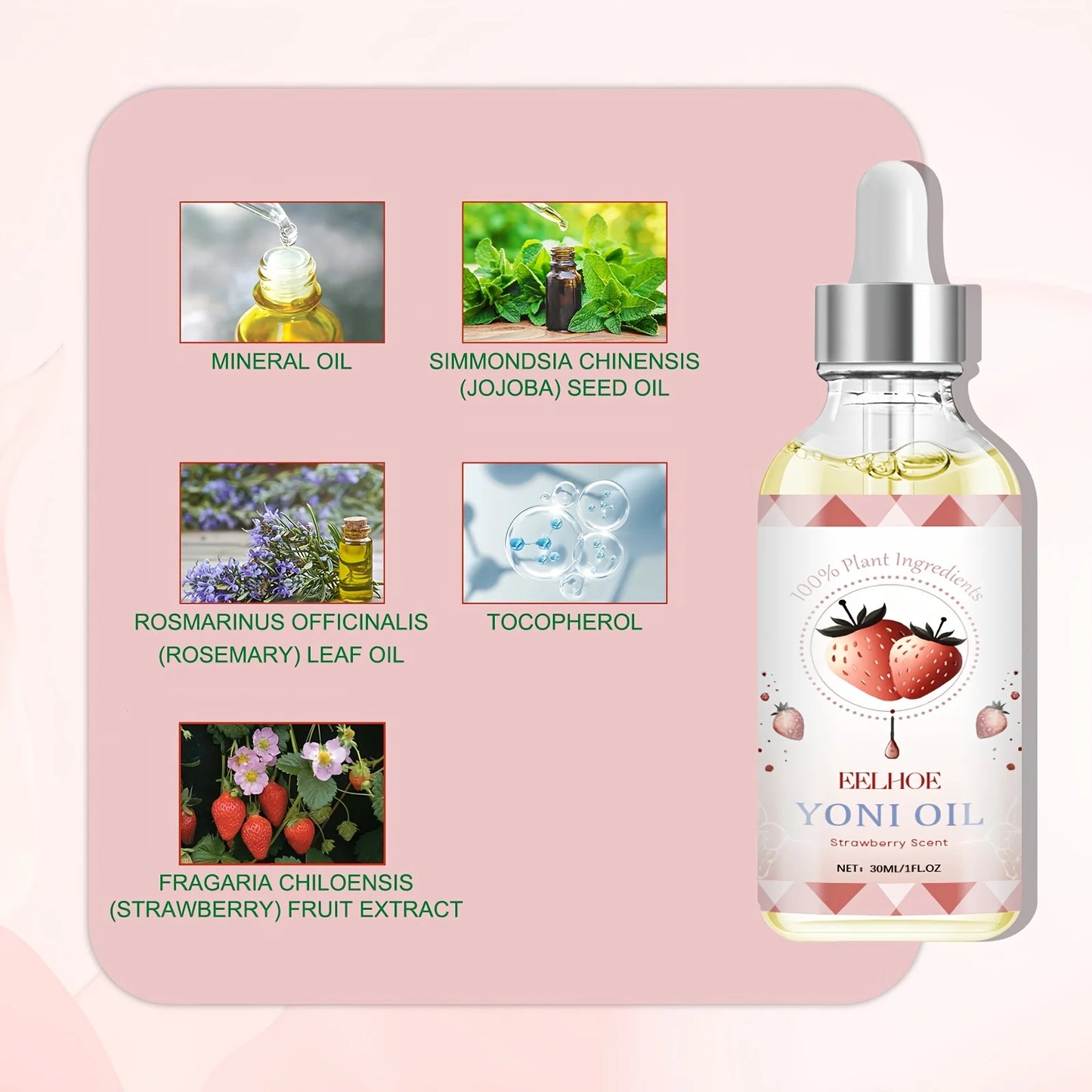 Women's Intimate Care Essential Oil Set - 2x1.01oz Odor Itching Relief Firming Sensitive Skin