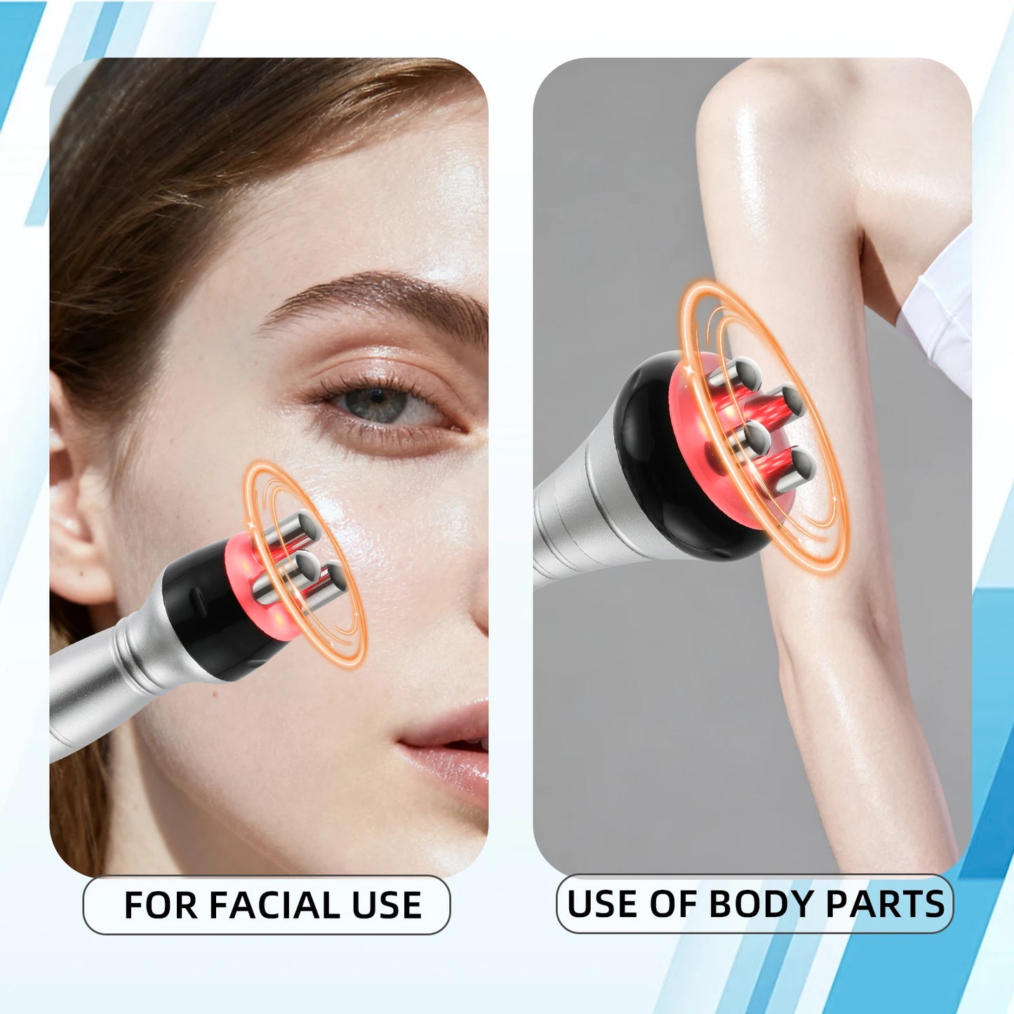 3IN1 40K Cavitation RF Machine, Ultrasonic Weight Loss Beauty Device, Multipolar Body Slimming & Skin Firming Rejuvenation Anti-