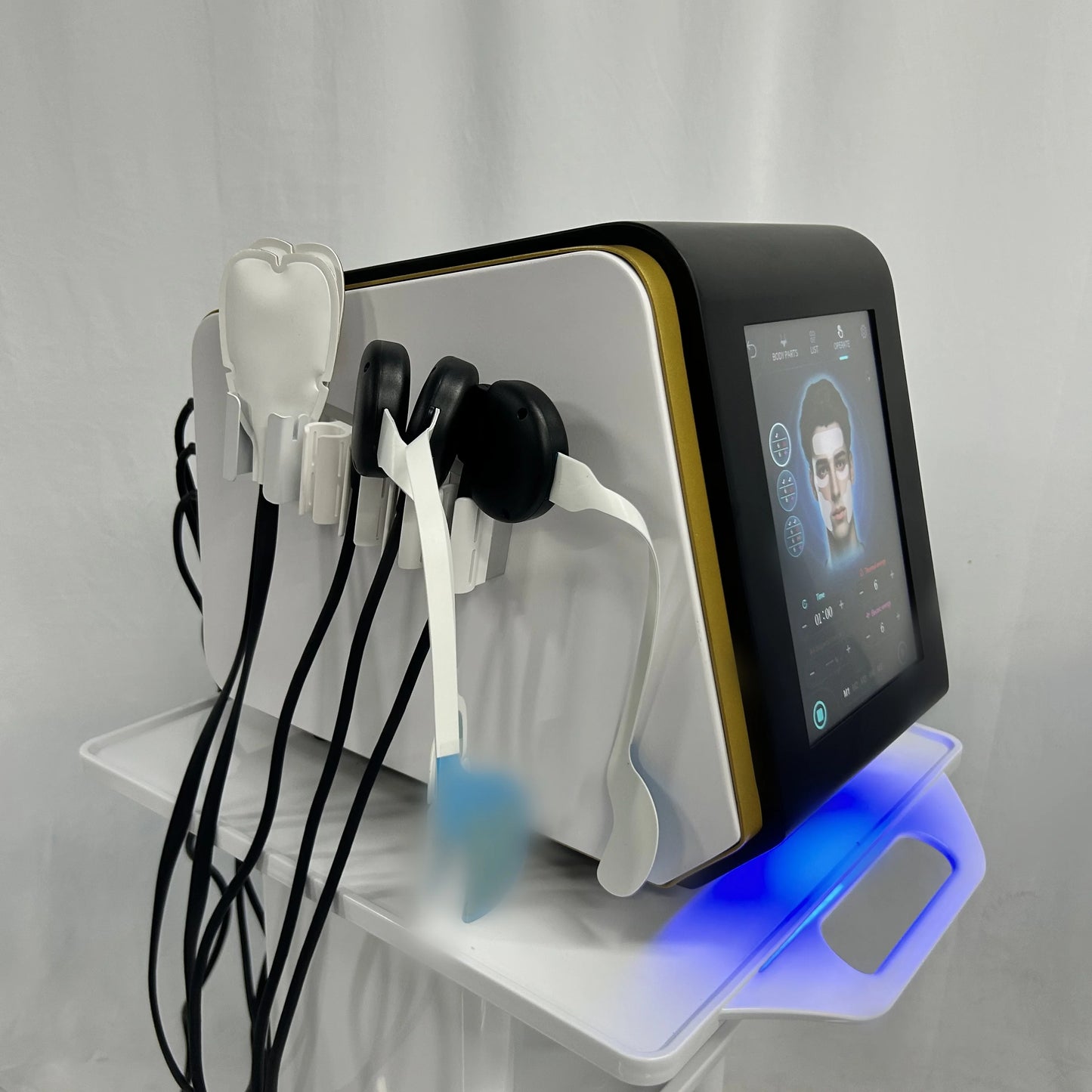 MYOslim EMS RF Electromagnetic Muscle Building Skin Firming Device Non-Invasive Face Lifting Wrinkle Removal Beauty Machine