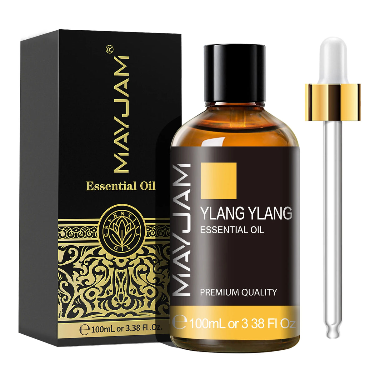 MAYJAM Vanilla Sweet Orange Eucalyptus Lavender Sandalwood Peppermint Bergamot Patchouli Scents 100ML Natural Essential Oils