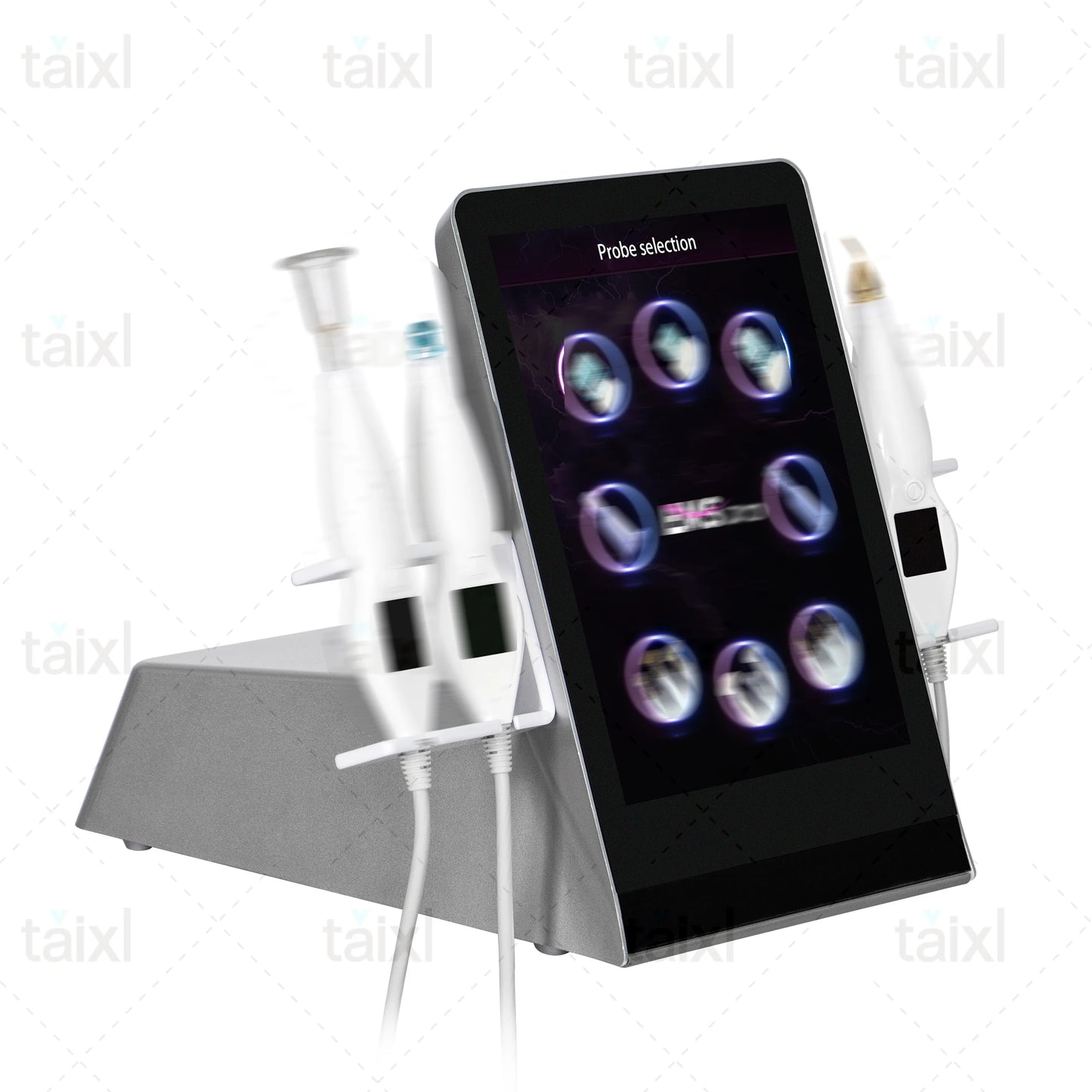 Cold Hot Plasma 8in1 Facial Machine Diamond Stamp Ozone Skin Rejuvenation Anti-Aging Acne Treatment RF Lifting Beauty Equipment