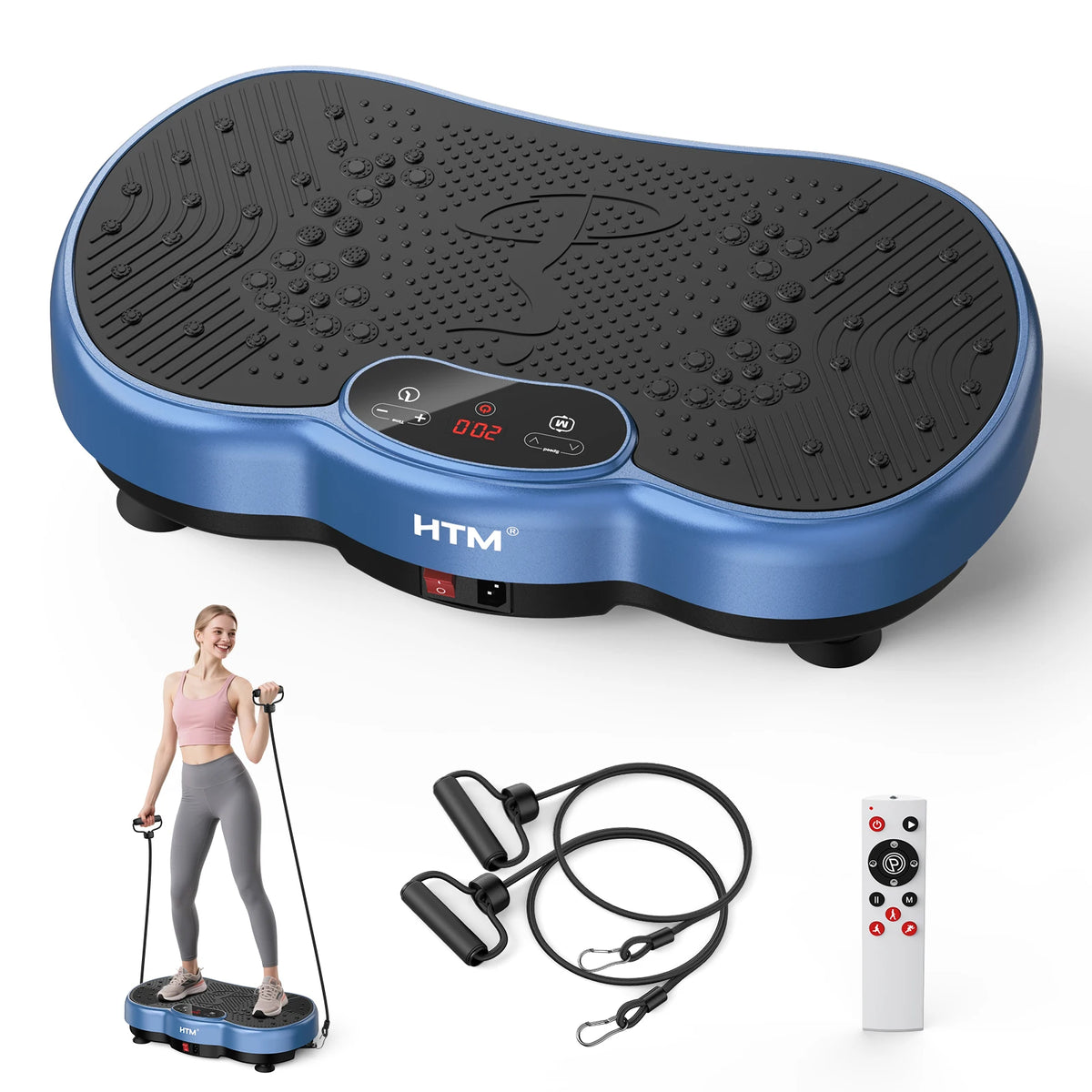 Whole Body Fitness Massage Calorie Counter Vibration Plate 120 Speed Levels Professional Machine for Effortless Body Sculpting